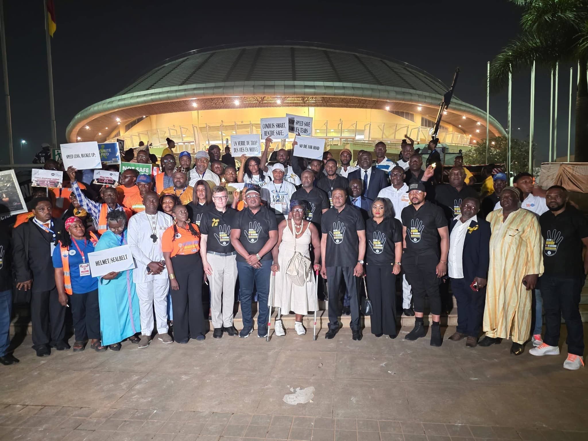 Participants au 1er Forum national sur la sécurité routière à Yaoundé
